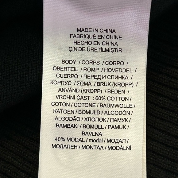 Lauren Ralph Lauren puff sleeve sweater black label - Picture 10 of 11